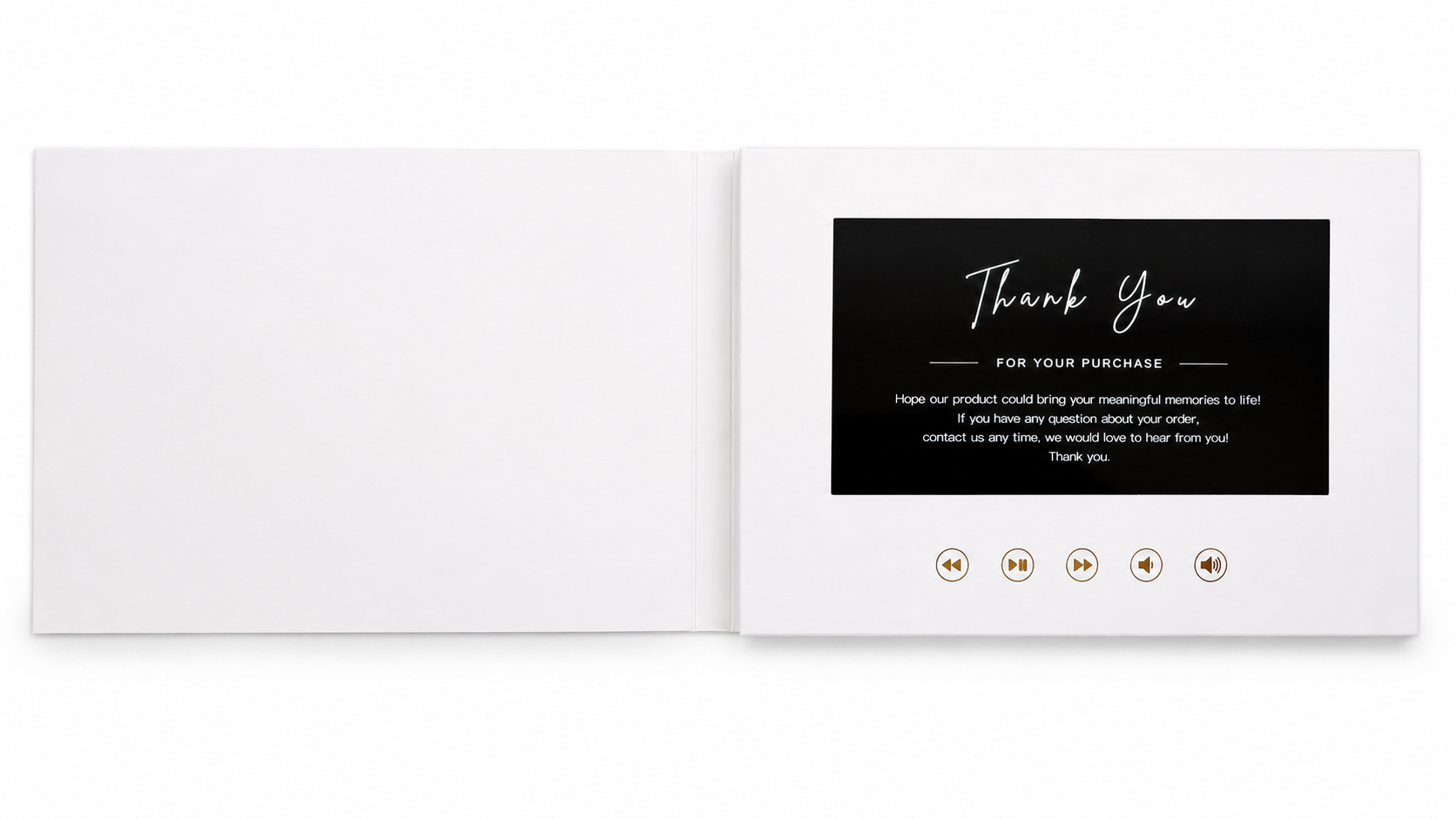 The Video Book - The Cinematic Wedding Folio โ Luxury Video Book & Modern Invitation