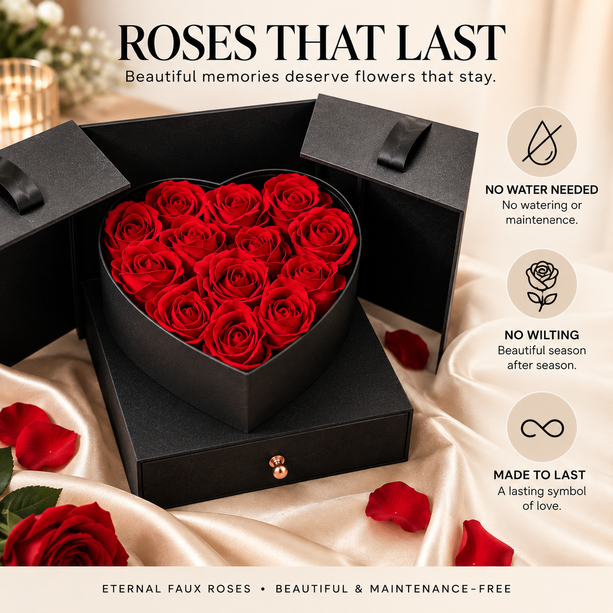The Amour Box – Heart-Shaped Gift Box