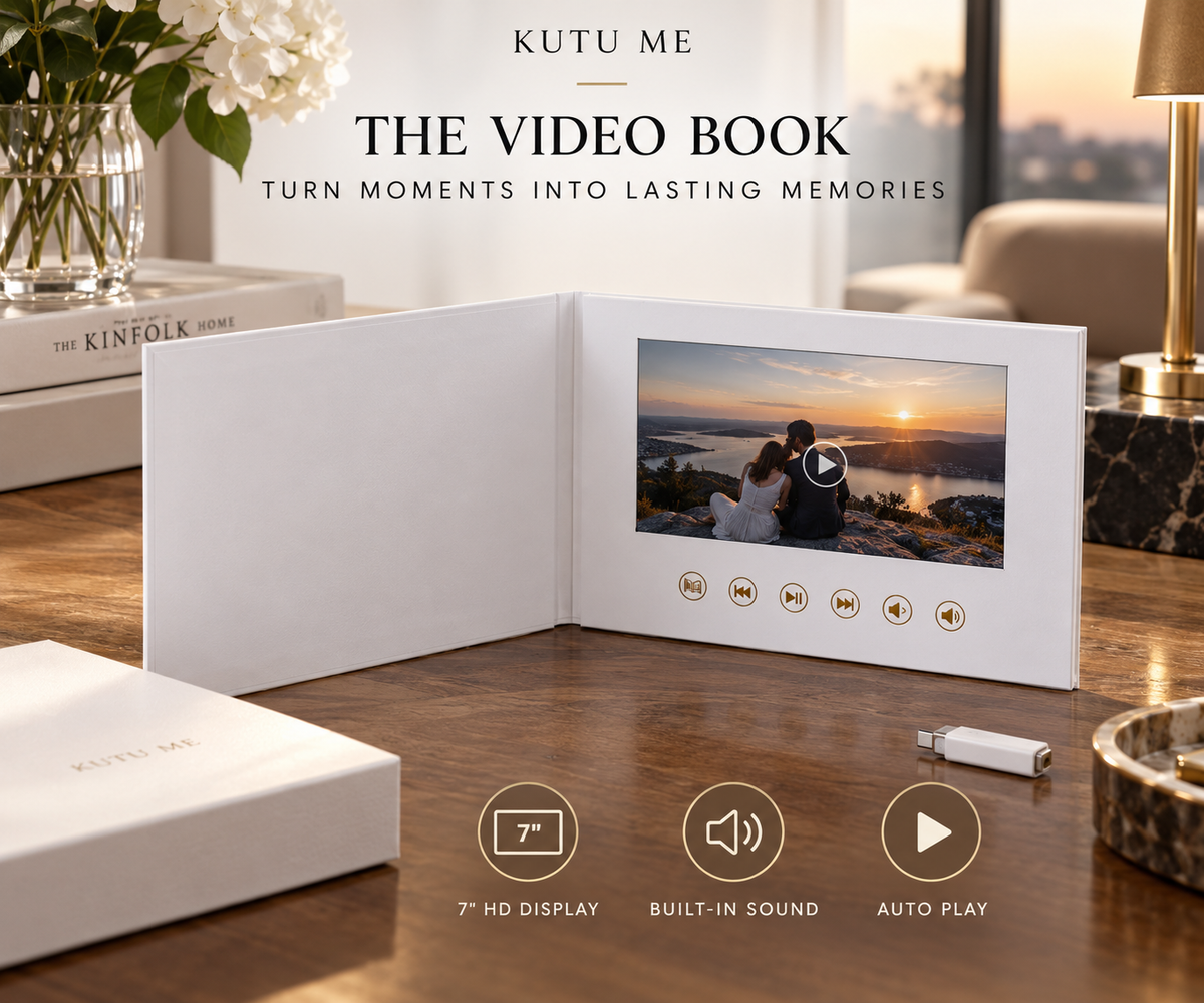 The Video Book โ 7โณ HD Personalized Keepsake
