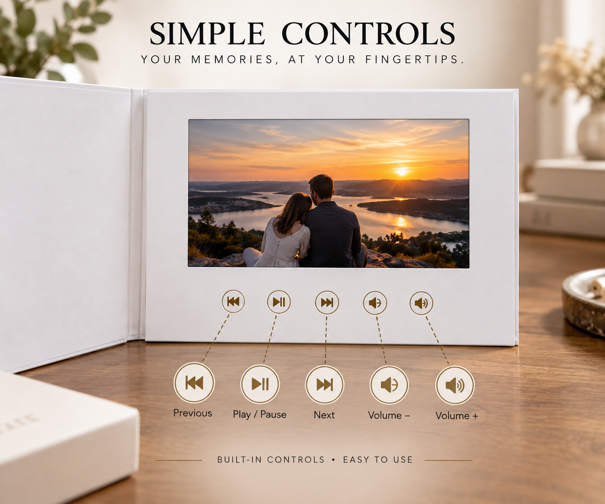 The Video Book – 7″ HD Personalized Keepsake