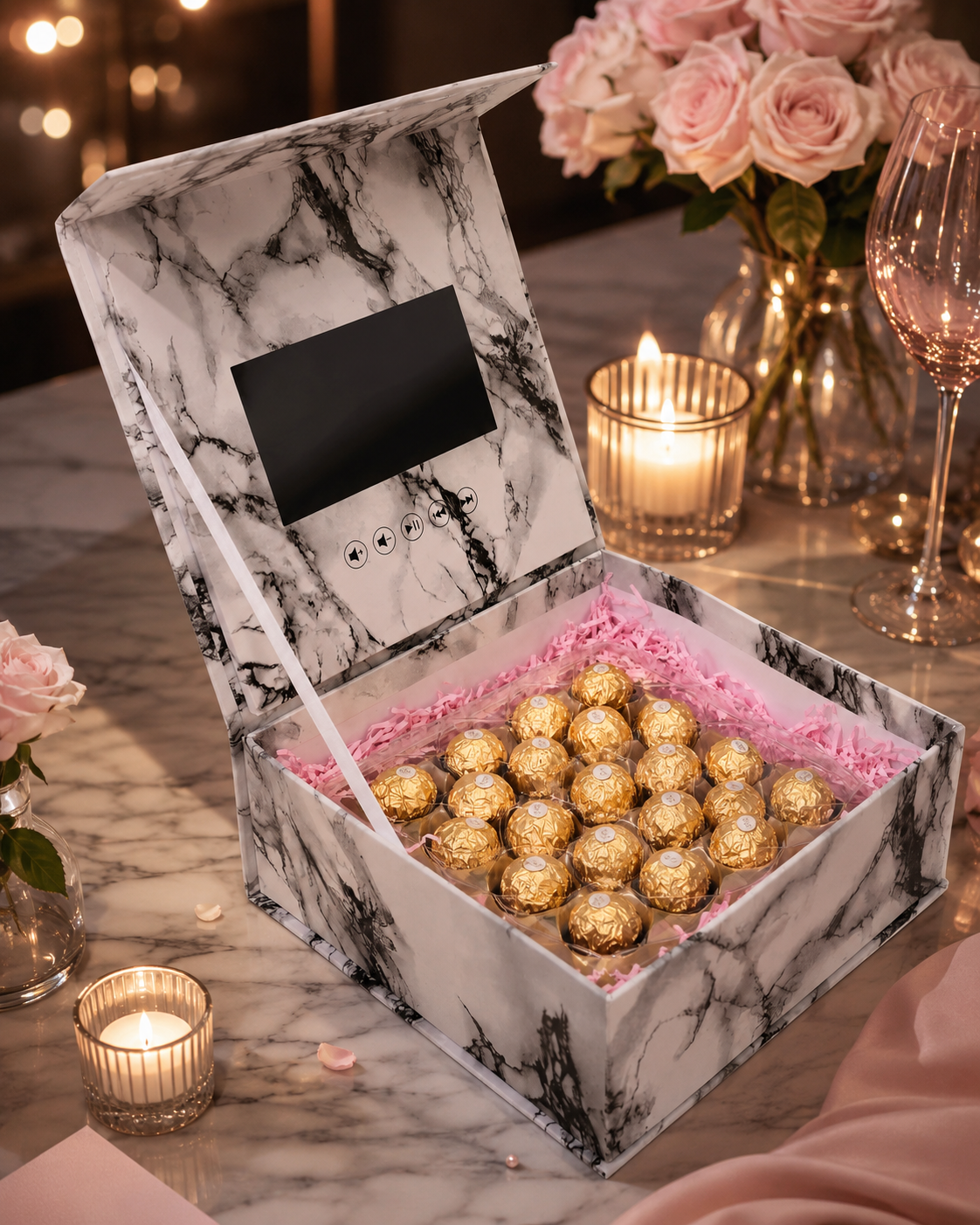 Customized Video Gift Box with Ferrero Rocher