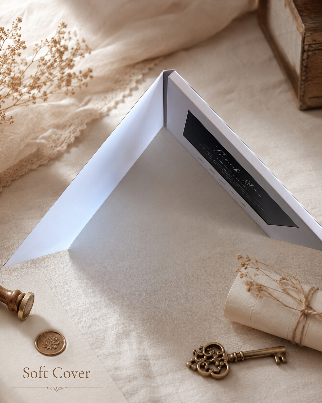 The Video Book - The Cinematic Wedding Folio – Luxury Video Book & Modern Invitation