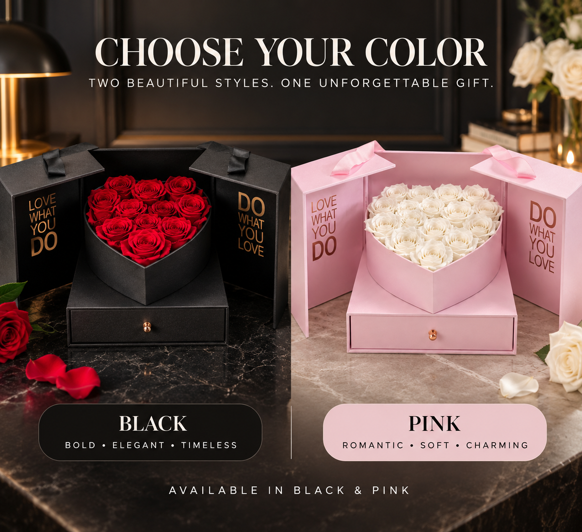 The Amour Box – Heart-Shaped Gift Box